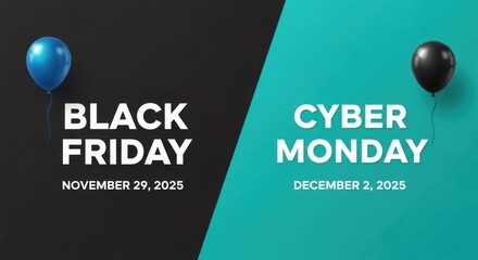 Black Friday and Cyber Monday Sale Dates 2026