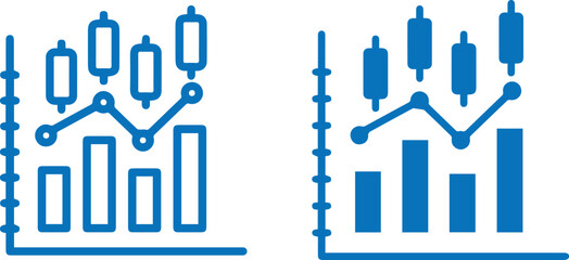 stock market graph bar chart, line graph, infographic, data visualization, statistics, analytics, digital, vector, minimalist,