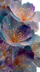 Stunning artistic floral closeup with delicate colors high resolution picture