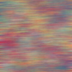 Abstract design with blurred horizontal streaks in various pastel colors 