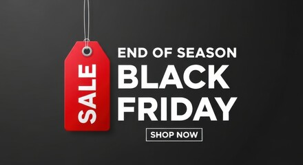 End of Season Black Friday Shopping Event Now