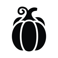 pumpkin glyph icon illustration vector graphic.eps