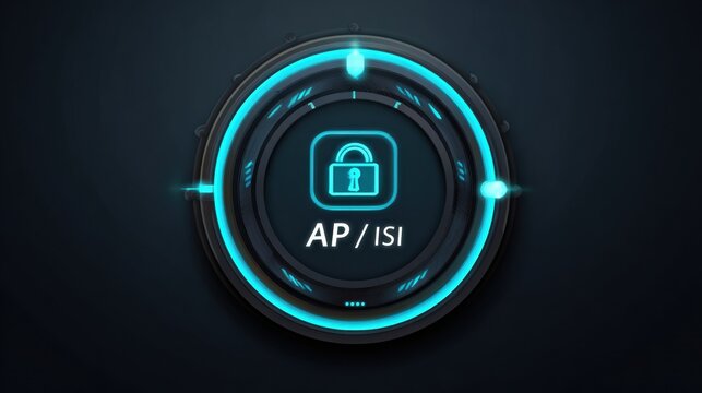 Secure API Keys Displayed in a Digital Token Vault Icon Focused on Developer Security With a Minimal User Interface