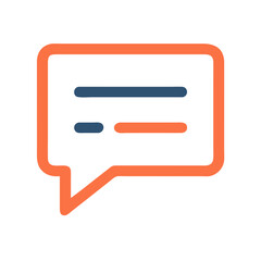 Digital Speech Bubble Icon for Modern Communication and Design