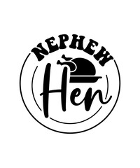 nephew hen svg