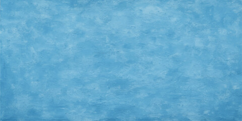 Blue abstract grunge paper texture with light clouds, sky, and white snow pattern