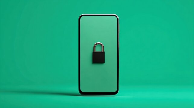 Secure SIM Authentication Interface Showcasing Mobile Cybersecurity and Number Protection With a Minimalistic Design - Powered by Adobe