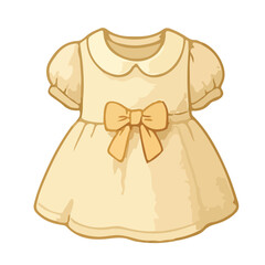 Yellow baby dress with big bow
Best for: baby girl, baptism, birthday, princess party
