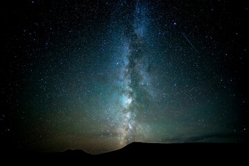 Milky Way above Bruneau Dunes Idaho
