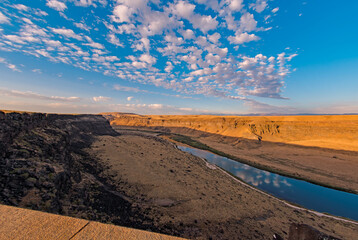 Morning in the Snake River Canyon Idaho