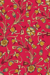 dezital printing saree and garment design for textile and dizital