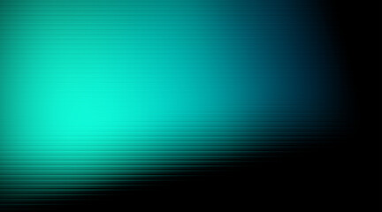 Abstract turquoise gradient textured glass background with glowing effect and copy space for poster, digital, cover, wallpaper design