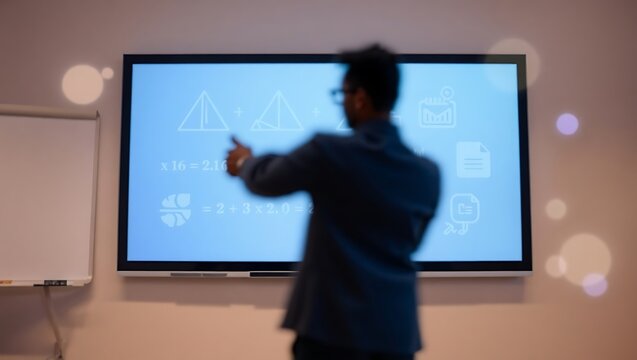 Generative AI learning and data presentation.