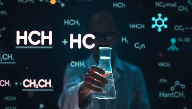 Generative AI scientist experiments with chemical formulas - Powered by Adobe