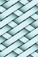 Light blue wicker seamless background. Vertical vector illustration	