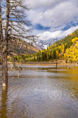 Siguniang Mountains (Four Girls Mountain) is a famous tourist attraction in Sichuan, China, It features mountains, pine forest streams and wild animals and has been certified as a 5A level 