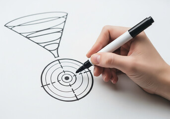 Lead Conversion Strategy Funnel and Target Concept Design