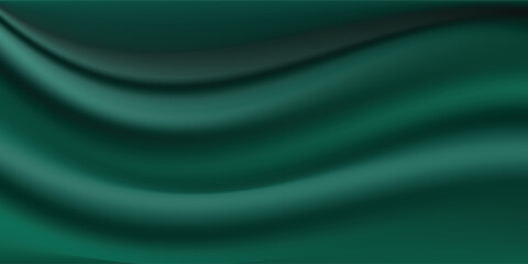 Dark green studio space. Abstract Limbo background. eps10