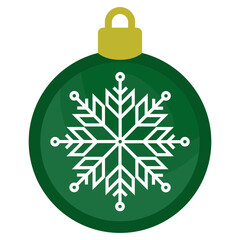 Fototapeta premium Christmas Ball Illustration