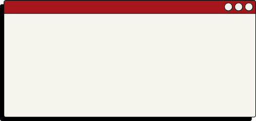 Small Popup Box &ndash; Retro UI Minimal Window