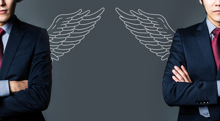 The conflict between the right and the left