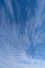 晴れた日の綺麗な空	