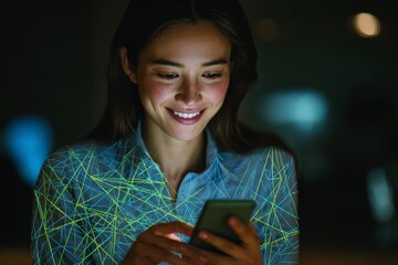 User-centric design: the art of intuitive mobile interfaces. Network architecture. Envisioning innovation: designer immersed in technicolor design environment. Global network.