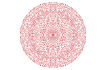 Mandala Design with Beautiful Work