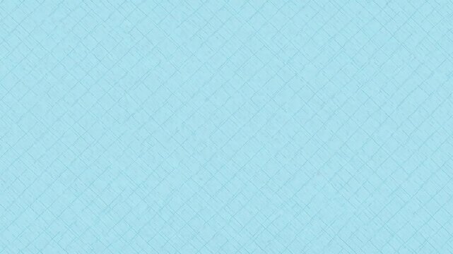A textured, diagonal pattern of intersecting lines creates a subtle, light-blue background