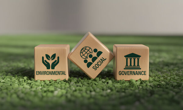 Sustainable investing showcasing environmental social governance factors for ethical business practices and corporate responsibility in a modern economy for a better future world
