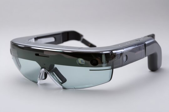 Smart glasses designed for virtual reality and augmented reality applications showcase innovative technology for enhanced user experiences - Powered by Adobe