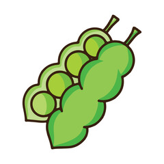 colored pea icon