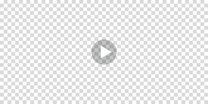 Play button icon simple flat vector design element isolated on transparent background for web and mobile apps EPS vector