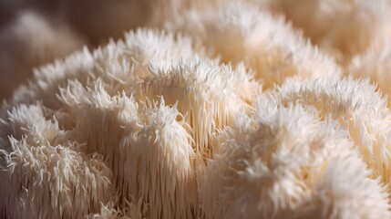 close up of a mushroom