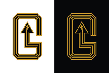 Success Arrow Icon Illustration