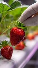 strawberry in the garden