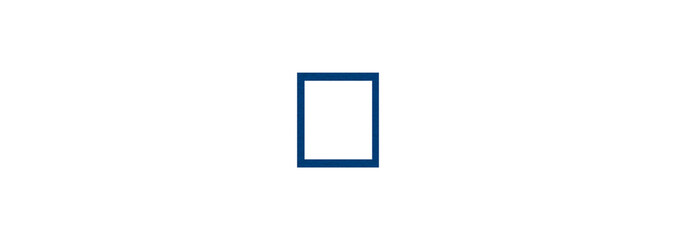 Square, Rectangle, Blue, Collage Rectangle, Made of Paper, Photo Frame on Transparent Background