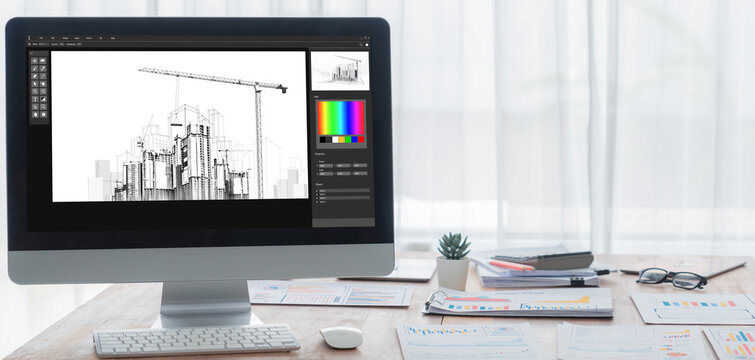 Architectural design brisk software application for architect business and professional designer