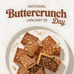 Enjoy National Buttercrunch Day with tasty chocolate toffee snacks simple dessert ideas sweet treats and fun ways to celebrate everyone&rsquo;s favorite crunchy candy