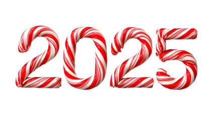 Candy Cane New Year 2025