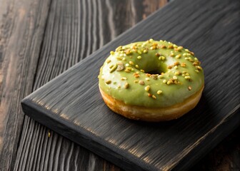 Pistachio Glazed Donut