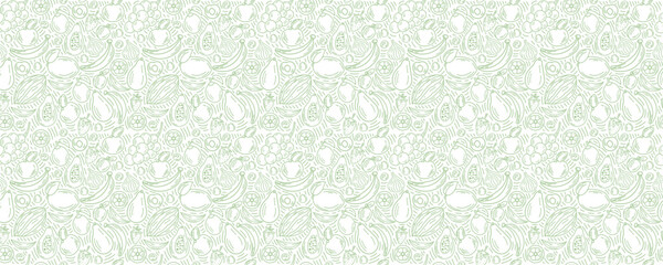 Fototapeta premium vegetables seamless pattern background