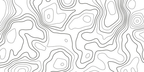 Fototapeta premium Topographic map background with geographic grid for hiking and mountain sport. luxury topographic wavy pattern and geographic grid map design. paper texture Imitation of a geographical map shades.