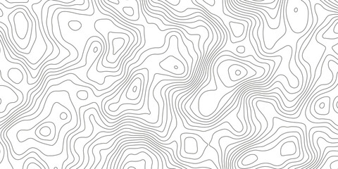 Topographic map background with geographic grid for hiking and mountain sport. luxury topographic wavy pattern and geographic grid map design. paper texture Imitation of a geographical map shades. © Abdur Rahman Safin 
