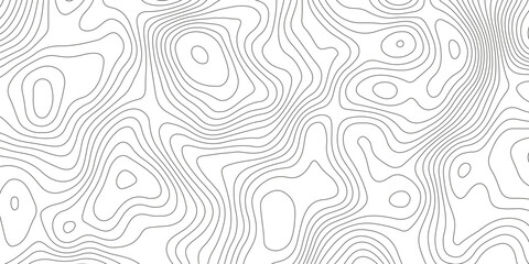 Fototapeta premium Topographic map background with geographic grid for hiking and mountain sport. luxury topographic wavy pattern and geographic grid map design. paper texture Imitation of a geographical map shades.