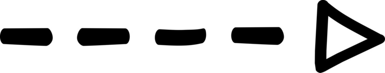 Hand Drawn Arrow Vector