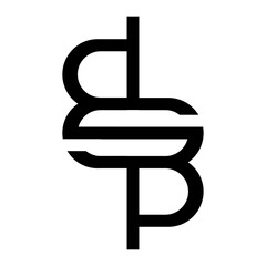 DSP letter logo design