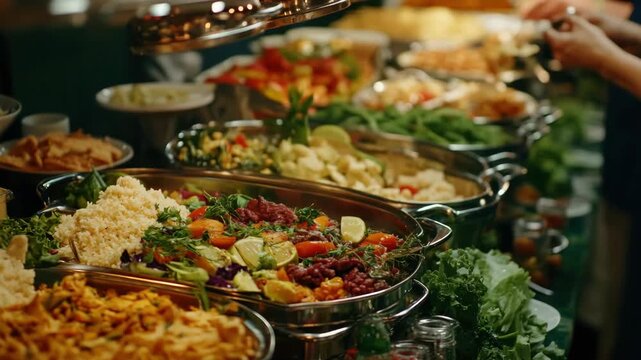 Salad Bar at Restaurant