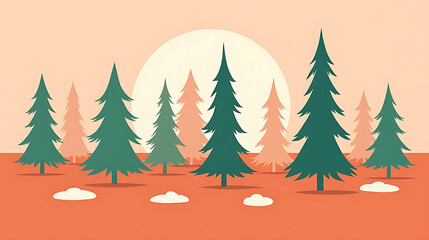 Fototapeta premium vector illustration of a christmas background