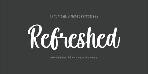 Smooth modern script font featuring relaxed handwritten curves and a fresh flowing monoline style. Perfect for lifestyle branding, social media titles, casual signatures, and modern logotypes.